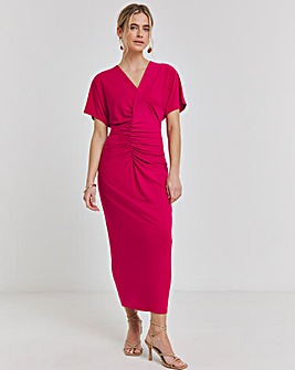 Joanna Hope MAGISCULPT Ruched Front Jersey Dress