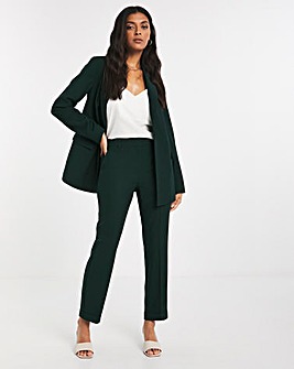 Dark Green Improved Quality Tapered Trousers