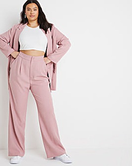 Simply Be Dusty Pink Relaxed Dad Trouser