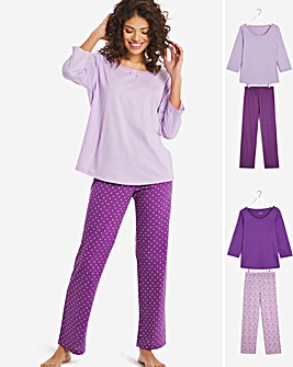purple pyjamas ladies