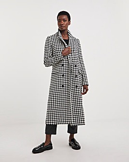 Mono Double Breasted Relaxed Coat