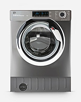 Hoover H-WASH 300 HBWOS 69TAMCRE-80 9kg Washing Machine, 1600rpm, A Rated, Grey