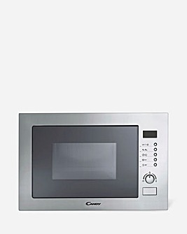 Candy MIC25GDFX 25 Litre Built-in Microwave Oven with Grill, Stainless steel
