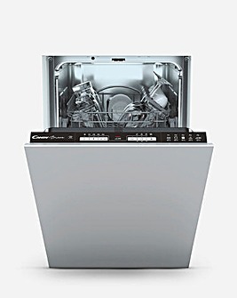 Candy CHIH 1L949-80 Slimline Fully Integrated Dishwasher with 9 place settings