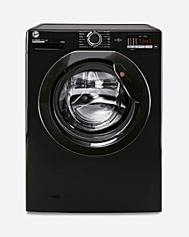 HOOVER H-WASH 300 H3W 492DBBE/1-80 9kg 1400 RPM Washing Machine, Black