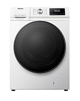 Hisense WFQA9014EVJM 9kg Washing Machine, A rated, 1400rpm Spin