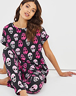 Pretty Secrets Skull Print Value Jersey Legging Set
