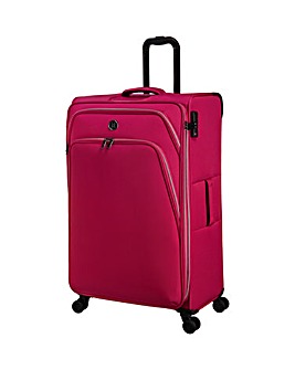 IT Luggage Trinary Magenta Blush Large Expandable Suitcase with TSA Lock