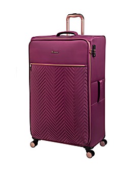 IT Luggage Bewitching Potent Purple XL Expandable Suitcase with TSA Lock