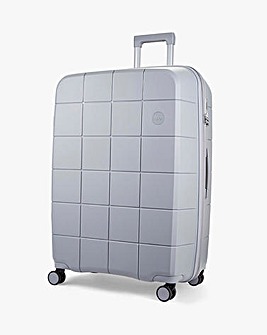 Rock Pixel Large Suitcase - Grey