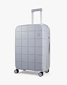 Rock Pixel Medium Suitcase - Grey