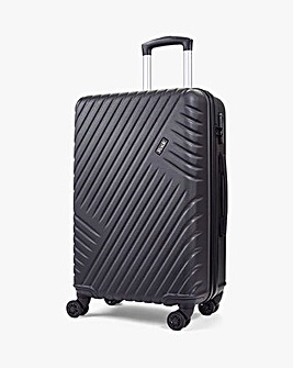Rock Santiago Black Medium Suitcase