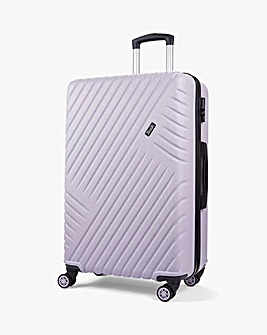 Rock Santiago Purple Large Suitcase