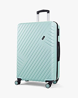 Rock Santiago Green Large Suitcase