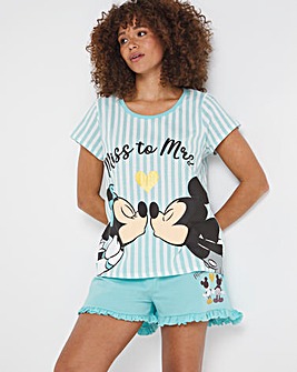 Mickey and Minnie Miss to Mrs Shortie Set