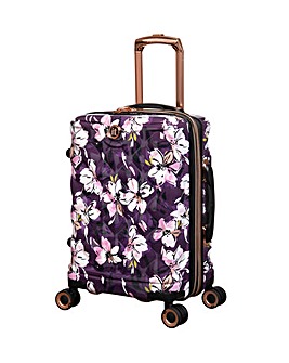 IT Luggage Indulging Purple Berry Cabin Suitcase
