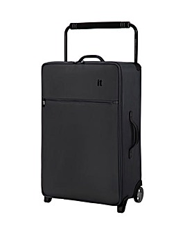 IT Luggage Vitalize Dark Grey Medium Suitcase
