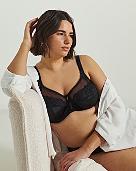 Elomi Cate Allure Full Cup Wired Bra Black