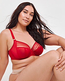 Elomi Matilda Plunge Wired Bra Haute Red