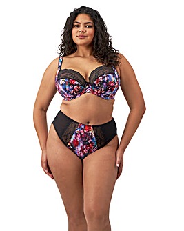 Elomi Lucie Plunge Wired Non Padded Bra Cherry Blos