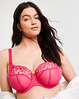 Elomi Zarla Full Cup Wired Bra Red