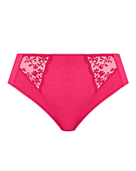 Elomi Zarla High Leg Knicker Red