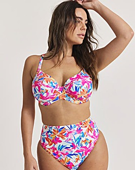 Elomi Savaneta Mid Rise Bikini Brief White