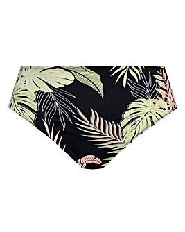 Elomi Tropical Retreat Mid Rise Bikini Brief Black