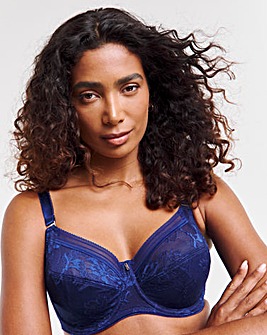 Fantasie Fusion Lace Full Cup Wired Bra Navy