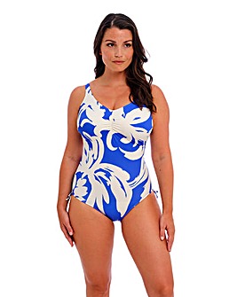 Fantasie Rabida Island V Neck Adjustable Leg Swimsuit Ultramarine