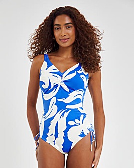 Fantasie Rabida Island V Neck Adjustable Leg Swimsuit Ultramarine