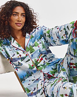 Cyberjammies Winterscape Womens Pyjama Set - Family Pyjamas Multi