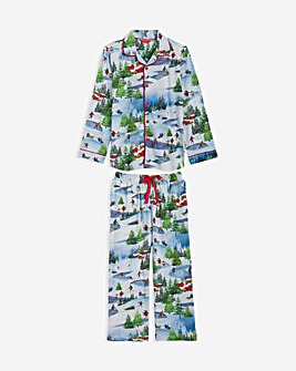 Cyberjammies Winterscape Kids Pyjama Set - Family Pyjamas Multi