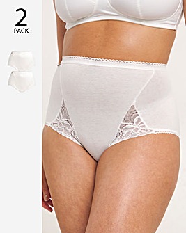 Playtex 2 Pack Feminine Maxi Knickers