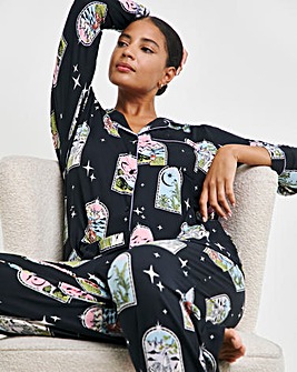 Chelsea Peers Jersey Dreamy Archways Print Pyjama Set