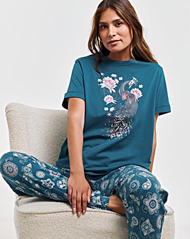 Joe Browns Peacock Pyjama Set