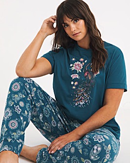 Joe Browns Peacock Pyjama Set