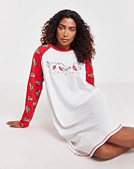 Joe Browns Festive Robin Nightie