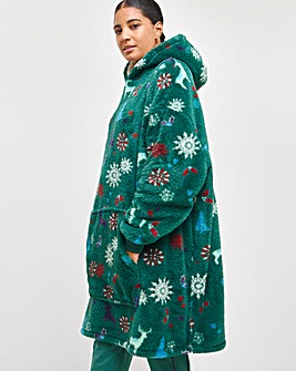 Joe Browns Christmas Oversized Snuggle Hoodie