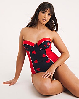 Joe Browns Retro Heart Wired Swimsuit