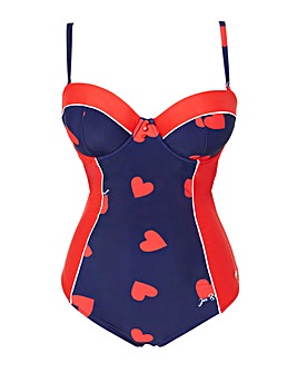 Joe Browns Retro Heart Wired Swimsuit