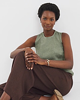 Textured Tank Top