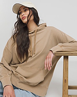 Mocha Extreme Longline Hoodie