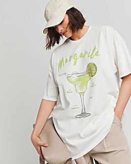 White Margarita Cocktail T-Shirt