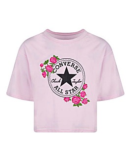 Converse Girls Rose Chuck Patch T-Shirt