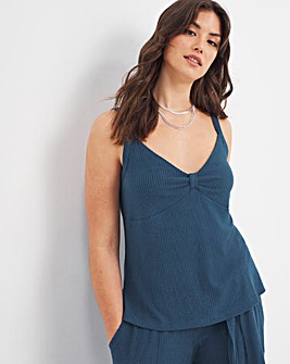 Figleaves Supersoft Luxury Rib Sweetheart Neck Cami