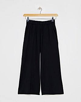 Black Jersey Culotte