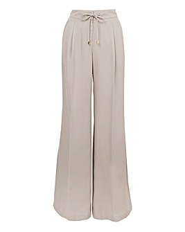 Anthology Cream Pleat Front Pure Lyocell Trouser