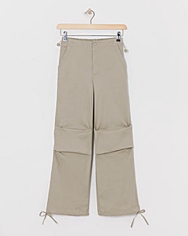 Stone Parachute Utility Trousers