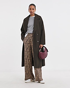 Animal Wide Leg Jersey Trouser